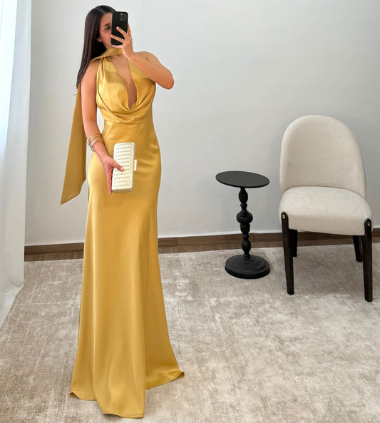Vestido Catalina Oro