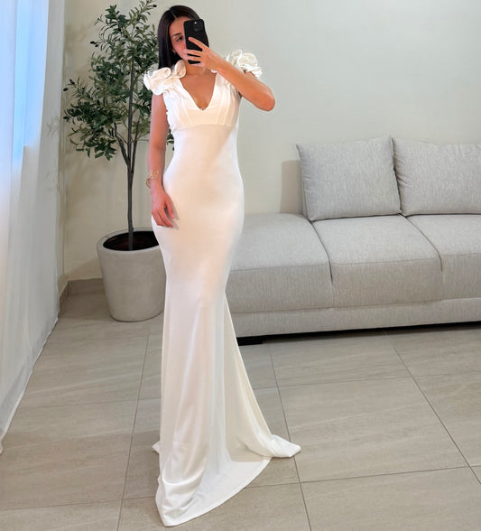 Vestido Elda Blanco