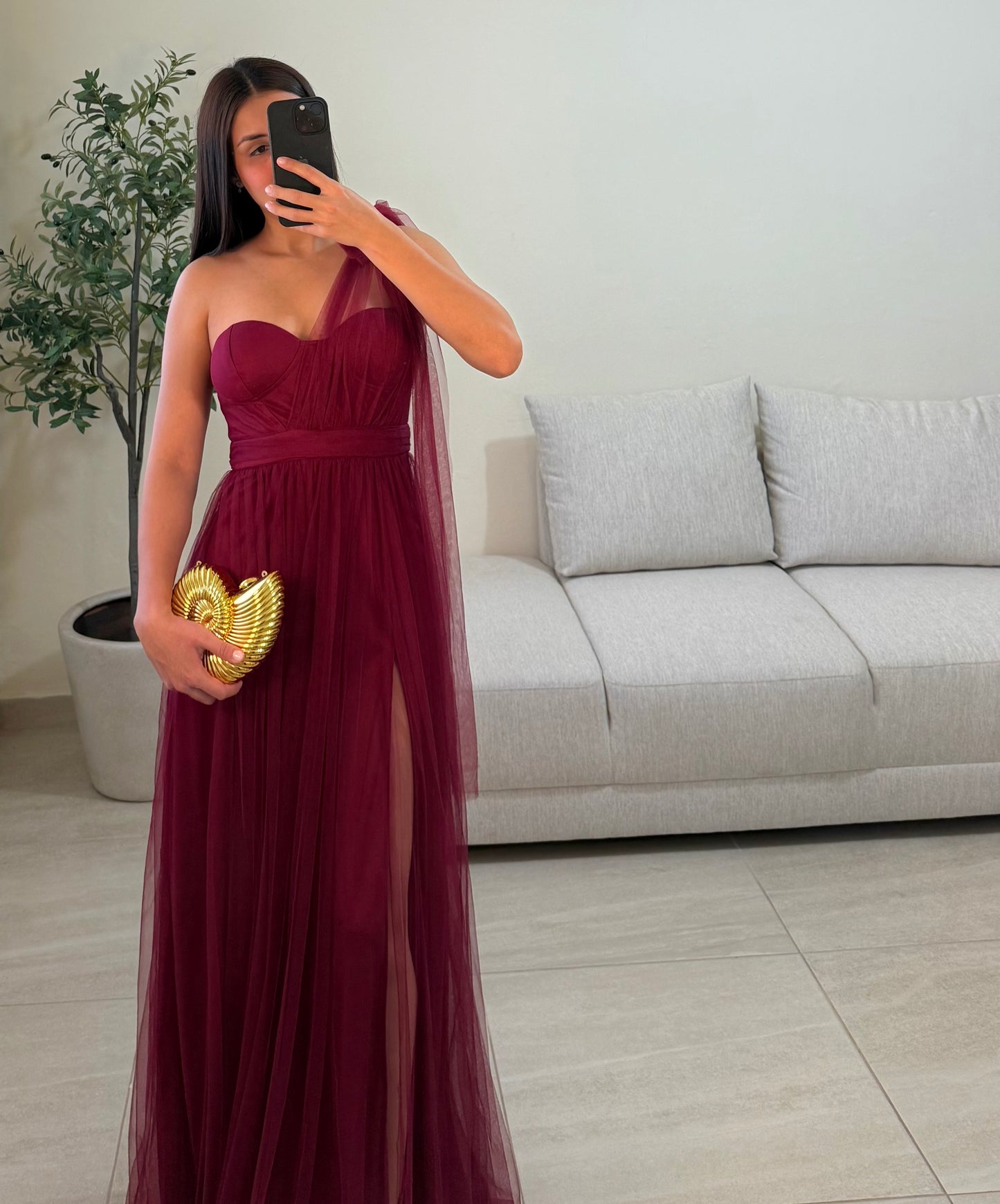 Vestido Elvira Vino