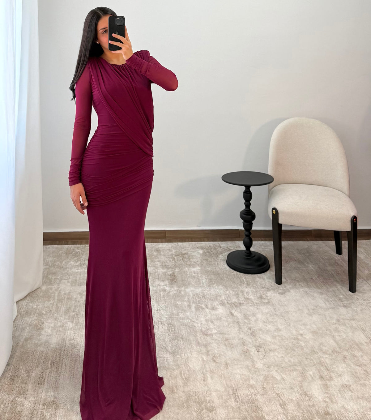 Vestido Ramah Púrpura