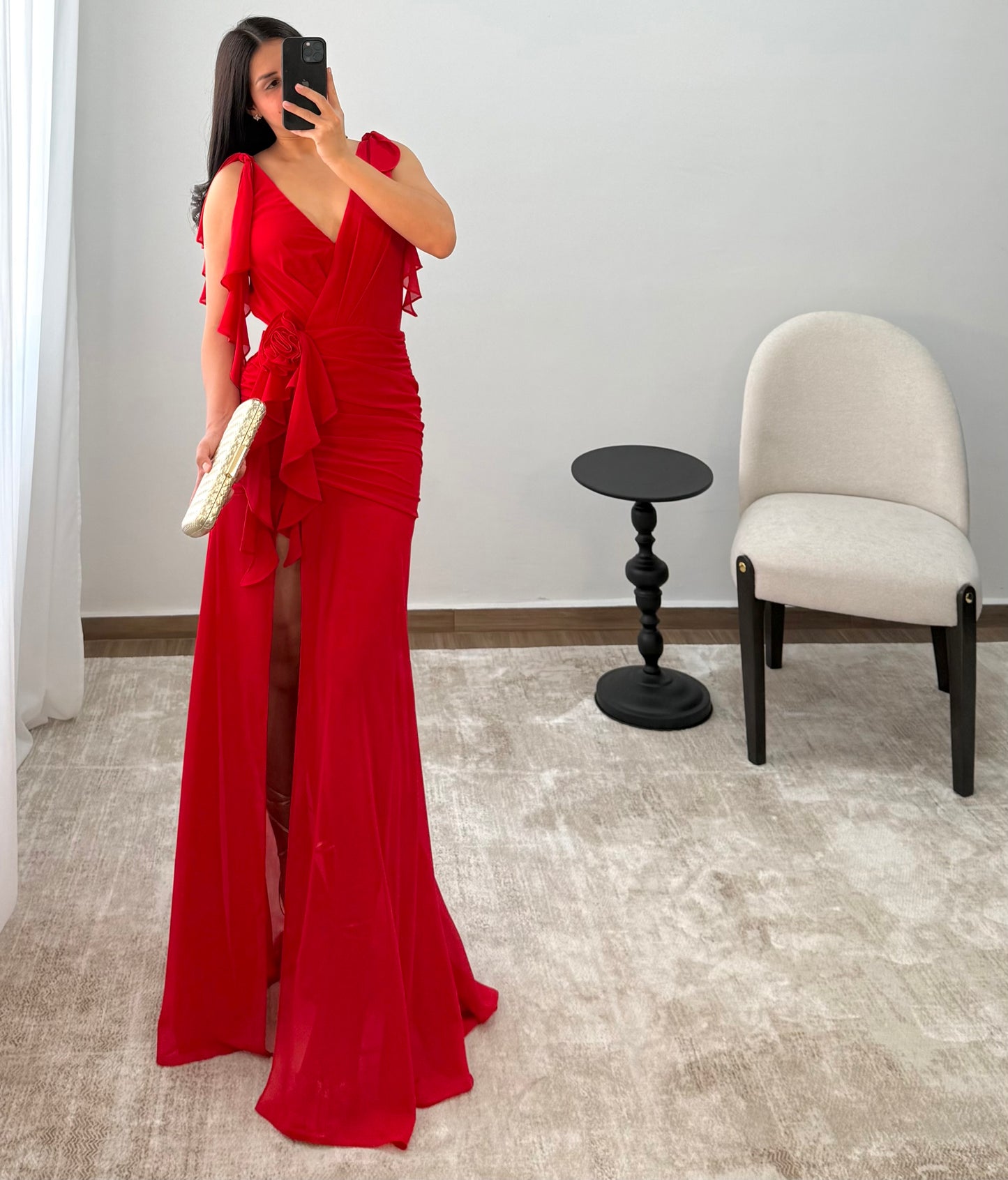 Vestido Maritza Rojo