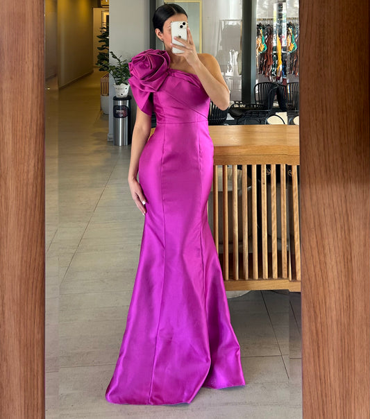 Vestido Aranza Fucsia