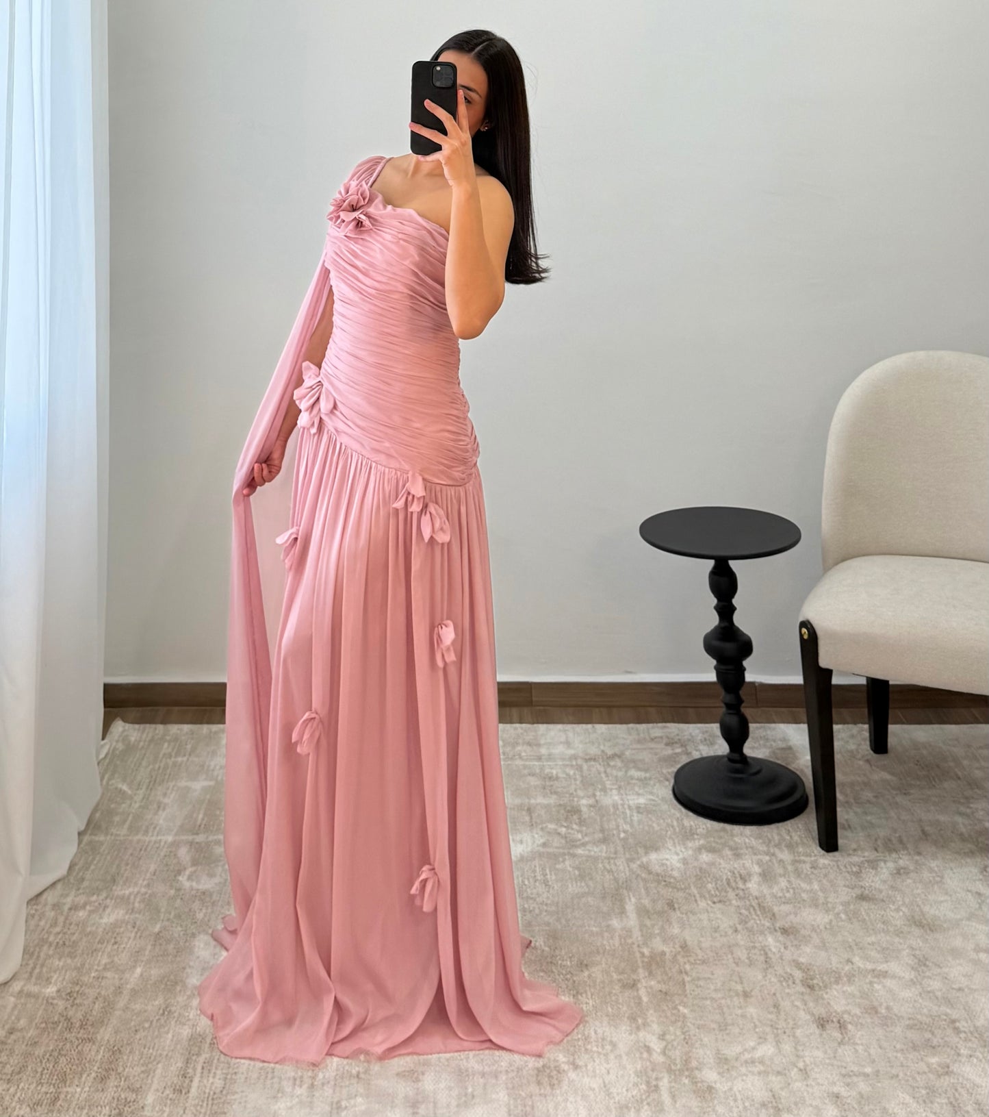 Vestido Clara Rosa