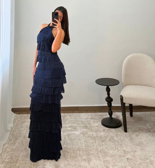 Vestido Esther Azul Marino