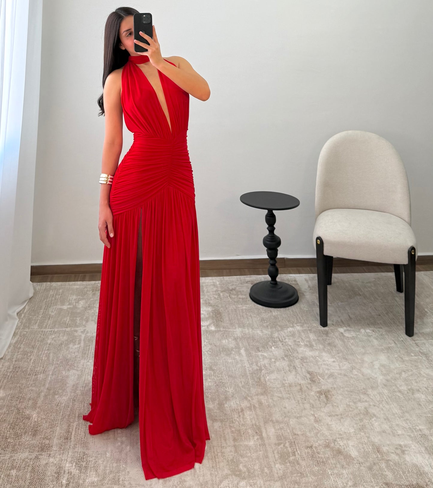 Vestido Lisa Rojo