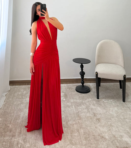 Vestido Lisa Rojo