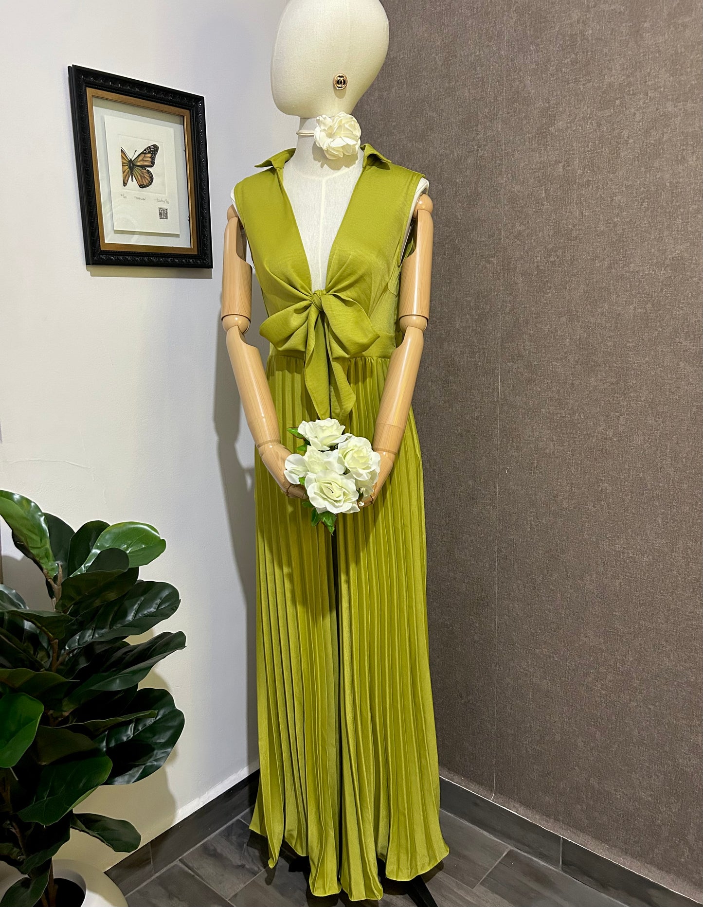 Jumpsuit Apple Green