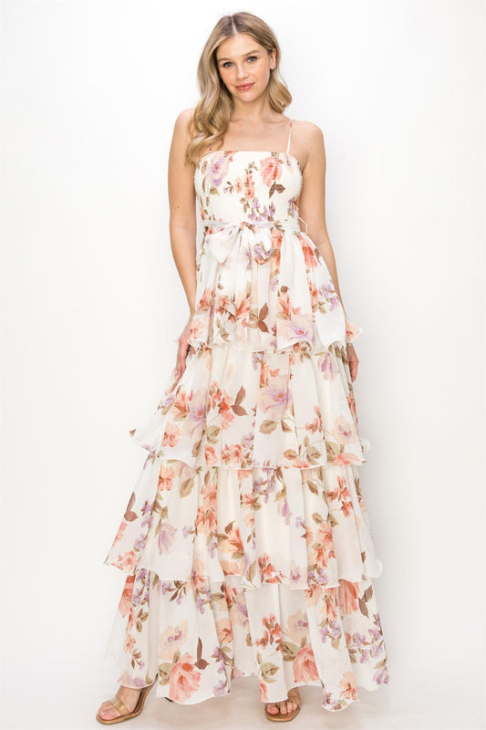 Vestido Lavanda Flores